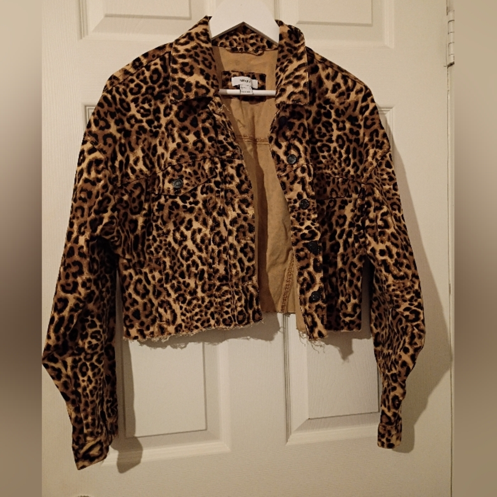 Forever 21 Leopard Print Jacket